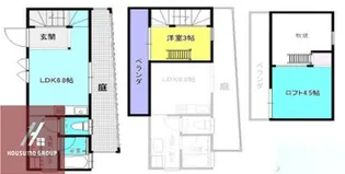 ハーミッツ・セル大桐【09号室】の間取り