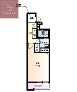 フジパレス西脇Ⅰ番館 【2階】の間取り