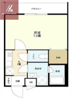 ブリッジコートG【2階】の間取り