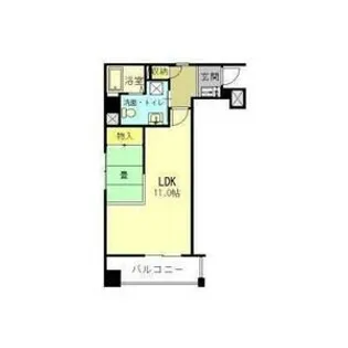 ロハス江坂【7階】の間取り