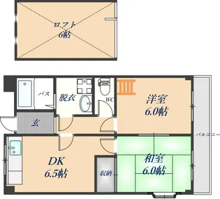 エスポワール辻本【405号室】の間取り