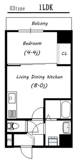 SFIDA森ノ宮【703号室】の間取り