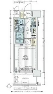 エステムコート新大阪XIVアイシー 【11階】の間取り