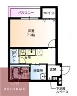 フジパレス庄内東町【2階】の間取り