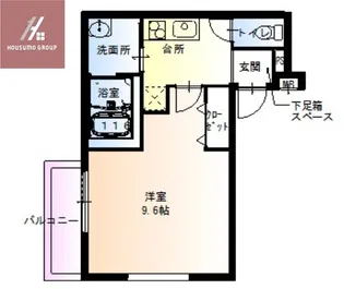 大阪府大阪市平野区長吉長原1丁目【アパート】の間取り
