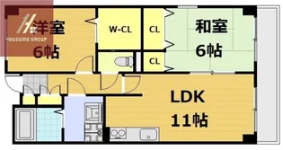 フィールドパークⅠ番館【1階】の間取り