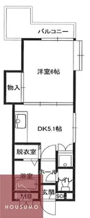 コンフォート岸部【4階】の間取り
