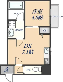ネイビーハウス【204号室】の間取り