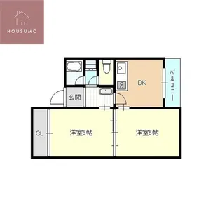 大阪府大阪市平野区平野西3丁目【マンション】の間取り