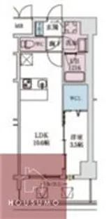 スプランディッドⅨ【7階】の間取り