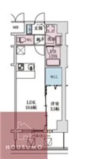 スプランディッドⅨ【7階】の間取り