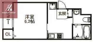 Y’s玉造【302号室】の間取り