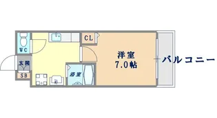 ハイツシャレット【2階】の間取り