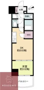 セレニテ新大阪弐番館【712号室】の間取り