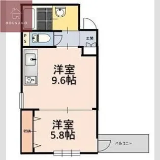 大阪府大阪市平野区加美北1丁目【アパート】の間取り