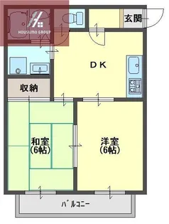 イーストフィールド【2階】の間取り