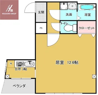 ショージタナカハイツ【2階】の間取り