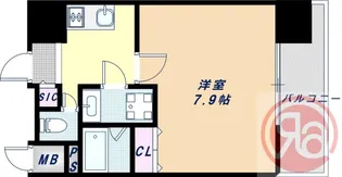 レクシア阪南町【5階】の間取り