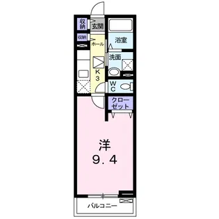 アバンツァ−トⅡ【1階】の間取り