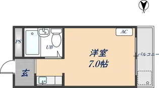大宝枚岡CTヒルズ【1階】の間取り