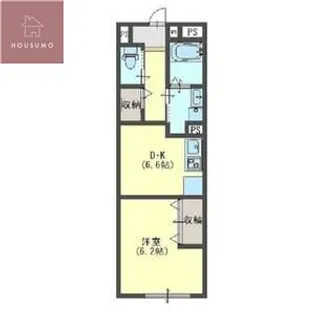 大阪府大阪市平野区瓜破西2丁目【アパート】の間取り