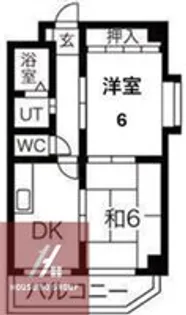 コンフォート井高野【301号室】の間取り