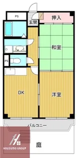 ヴィラ・サンテ【1階】の間取り