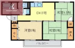 エレガントハイツ【1階】の間取り