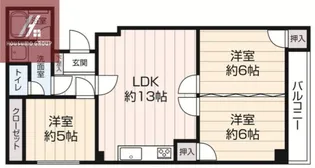 ロイヤル丸文Ⅱ【8階】の間取り