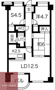 ソレイユレヴァン【302号室】の間取り