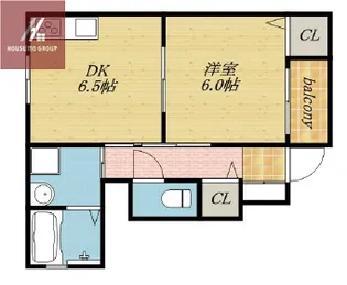 フォーレスト【101号室】の間取り