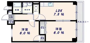 アドバンス渋川【2階】の間取り