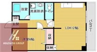 グリーンパークハイツ【5階】の間取り