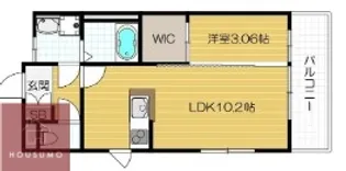 ORACION吹田 【601号室】の間取り