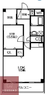 グリーンロータスⅠ【2階】の間取り