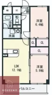 Marron Forest Toyonaka【2階】の間取り