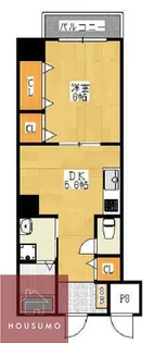 ボナール・河【2階】の間取り