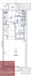 ジュネス新大阪レジデンス【4階】の間取り