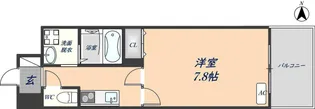 CASSIA住道【2階】の間取り