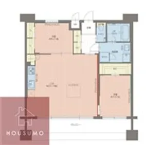 プレジオ東三国【1102号室】の間取り