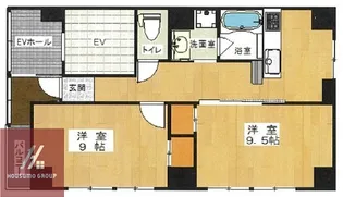 大幸ロイヤルA3【3階】の間取り