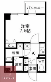 リードレジデンス関大前【3階】の間取り