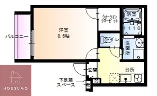 フジパレス南正雀Ⅱ番館 【303号室】の間取り
