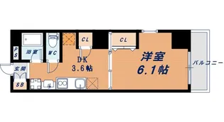 オルフェア我孫子Ⅲ番館【7階】の間取り