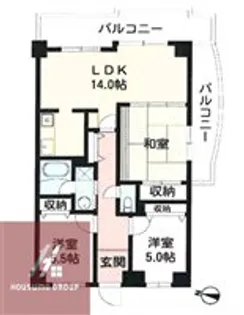 アコール隆豊【7階】の間取り