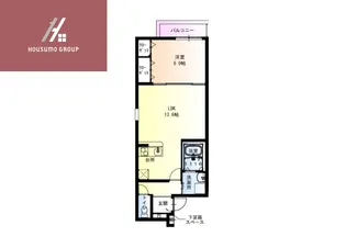 フジパレス鴻池新田V番館【2階】の間取り