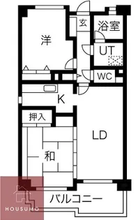ヴィヴァーチェ【203号室】の間取り