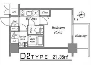 エスリード新大阪グランファースト【3階】の間取り