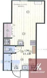 ロイヤルハイツ【1階】の間取り