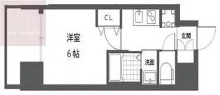 PARK HILLS 今里蘭【7階】の間取り